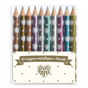 Mini Metallic Colouring Pencils