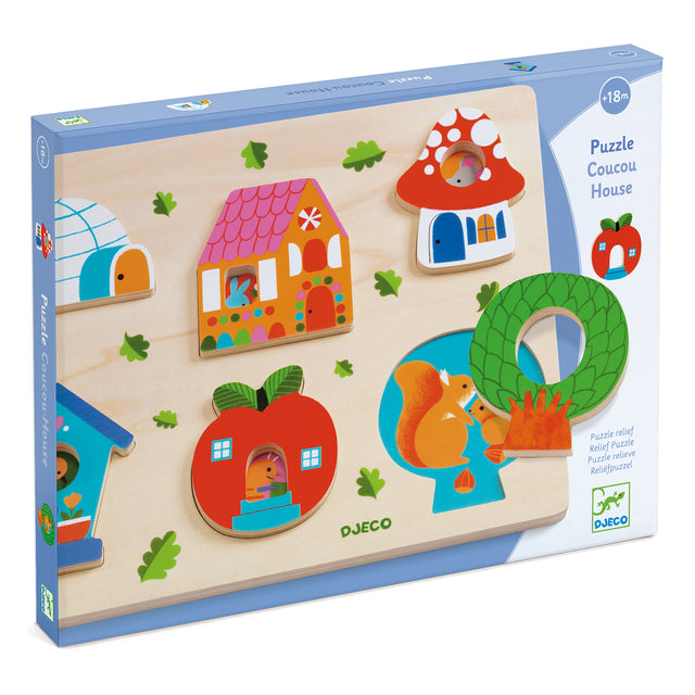 Cuckoo House Wooden Puzzle