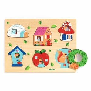 Cuckoo House Wooden Puzzle