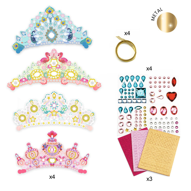 Do It Yourself Mosaic Tiaras Set