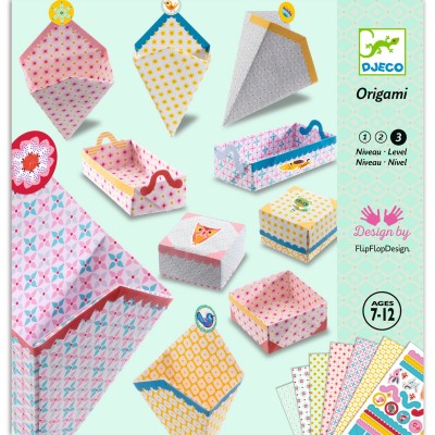 Origami Paper Boxes Craft Kit