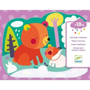 Hidden In The Woods Magic Colouring