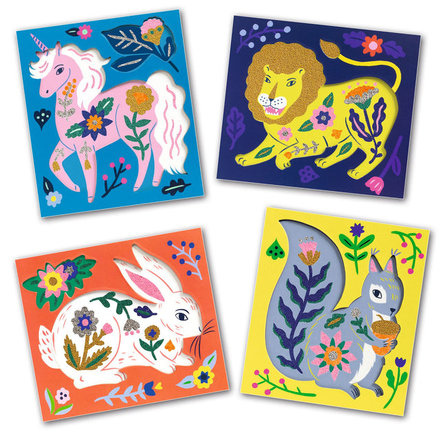 Flowers And Fur Artistic Beads