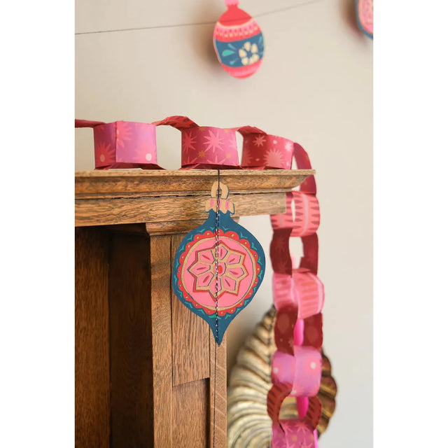 Baubles Sewn Garland