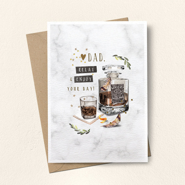 Dad Relax & Enjoy Your Day Card