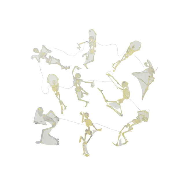 Dancing Skeletons Sewn Garland