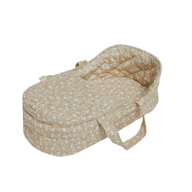 Garden Floral Doll Carry Cot