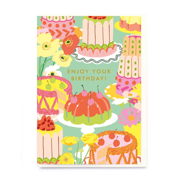 Cake & Jellies Birthday Card