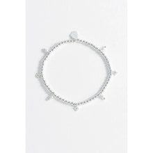 Load image into Gallery viewer, Pearl And Star Silver Plated Bracelet