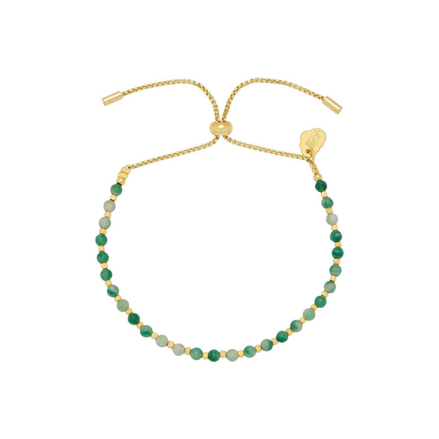 Green Quartz Gemstone Amelia Bracelet