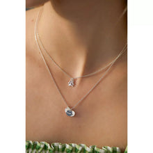 Load image into Gallery viewer, Triple Disc Silver Necklace