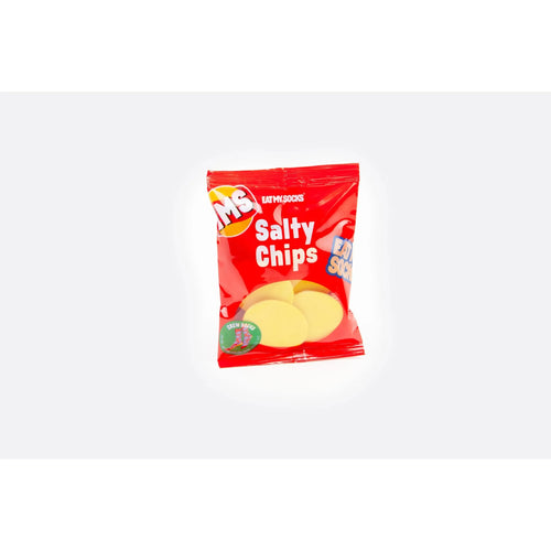 Red Salty Chips Socks