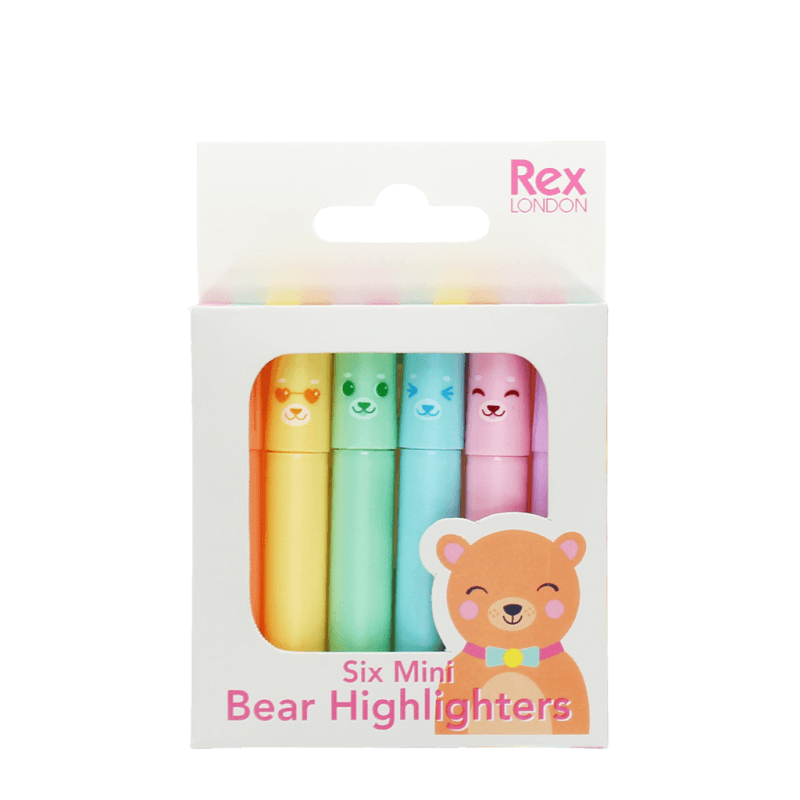 Bears Mini Highlighter Set