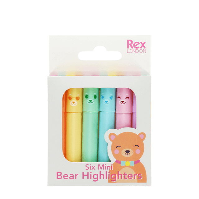 Bears Mini Highlighter Set