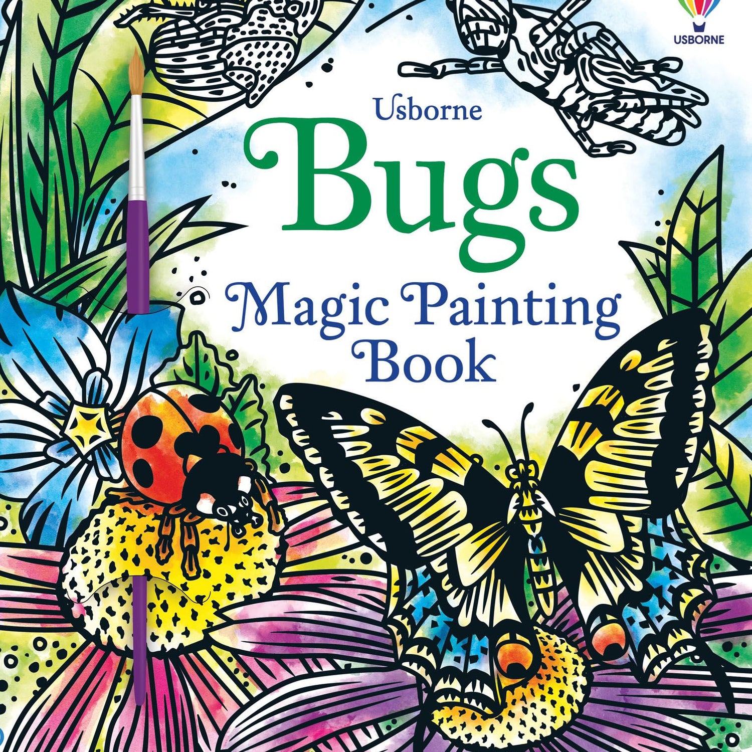 Magic Painting Book: Bugs