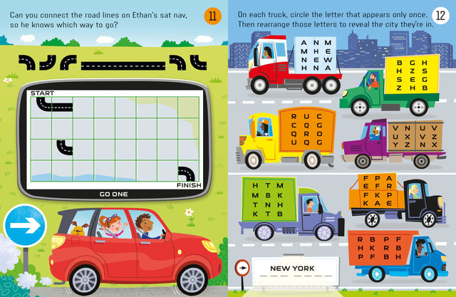Usborne Minis: Things To Do On A Car Journey