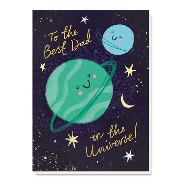 Best Dad in the Universe Card