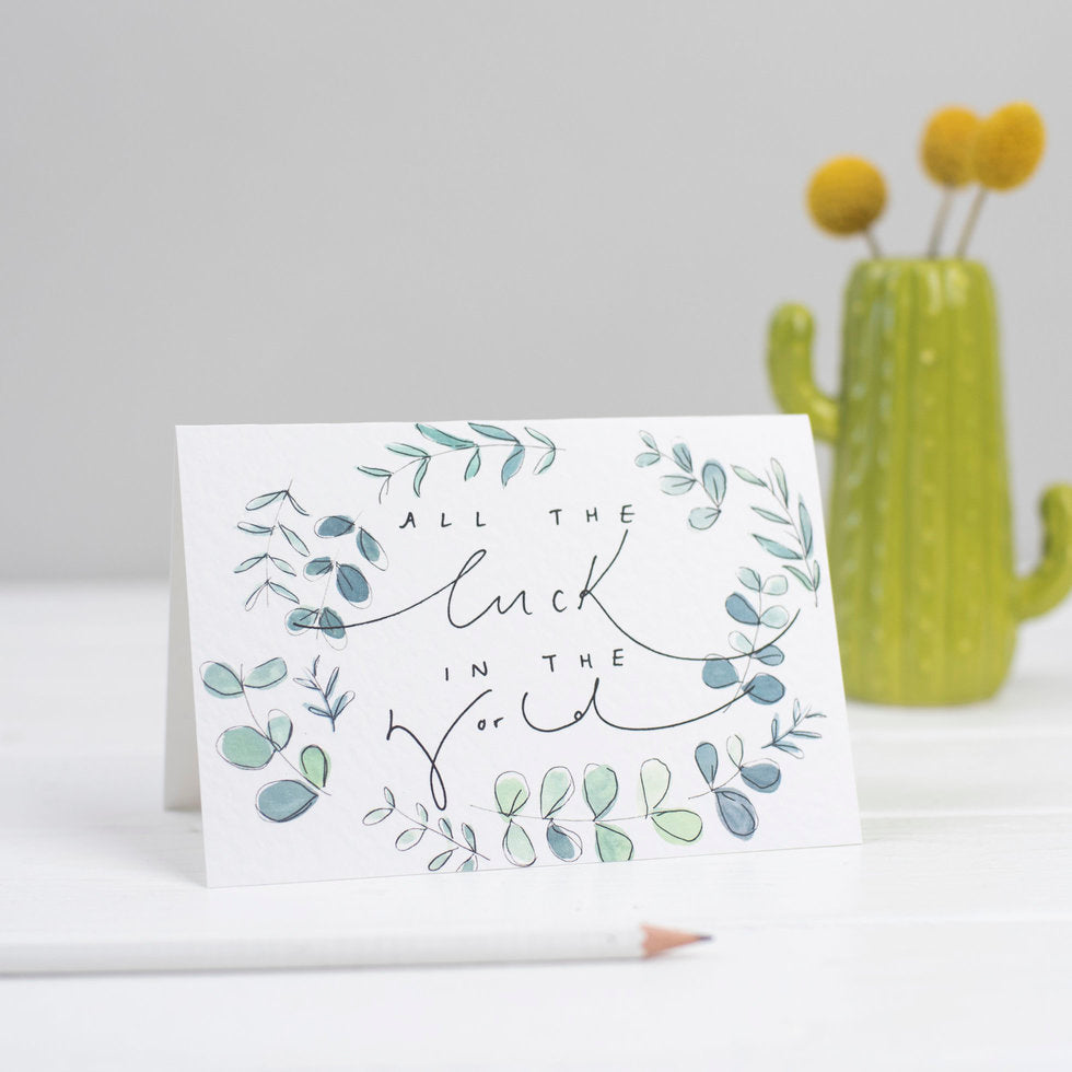 All The Luck In The World Card