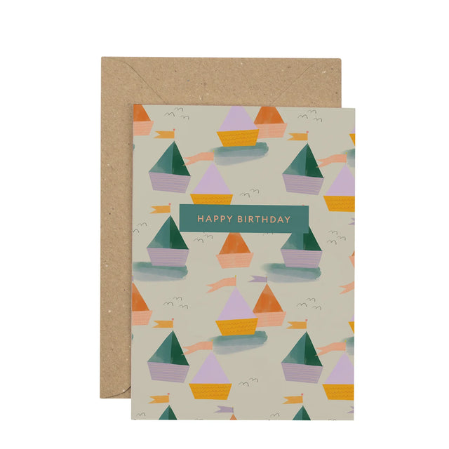 Birthday Boats Card