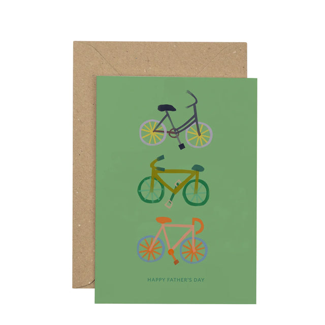 Father's Day Bicycle Card