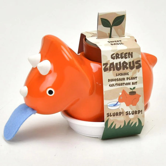 Sweet Basil Zaurus Self Watering Planter