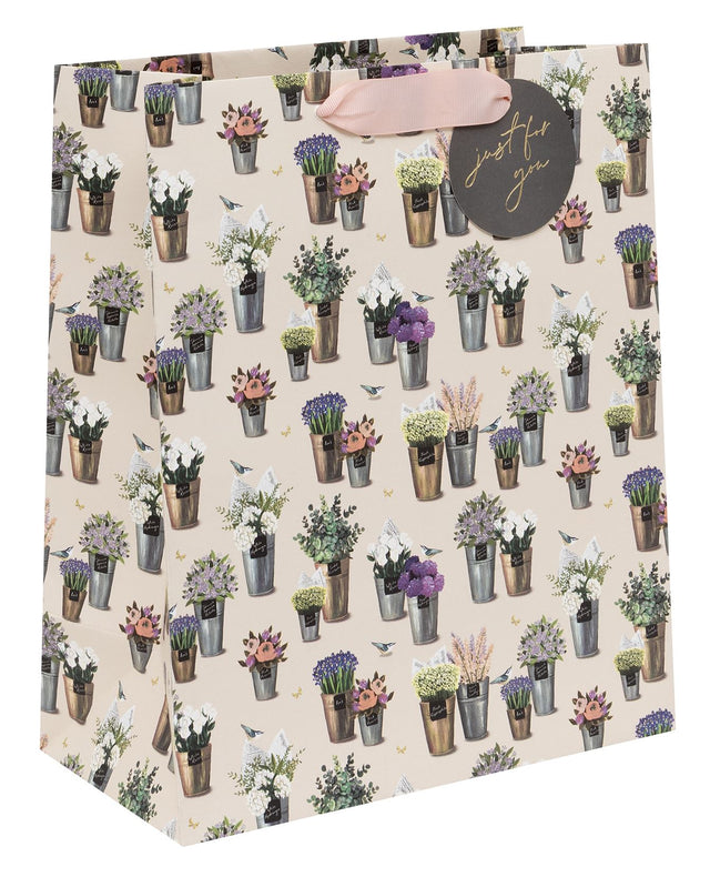 Large Flower Market Gift Bag