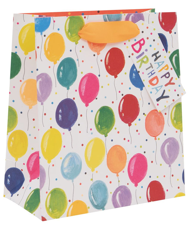 Medium Birthday Balloons Gift Bag