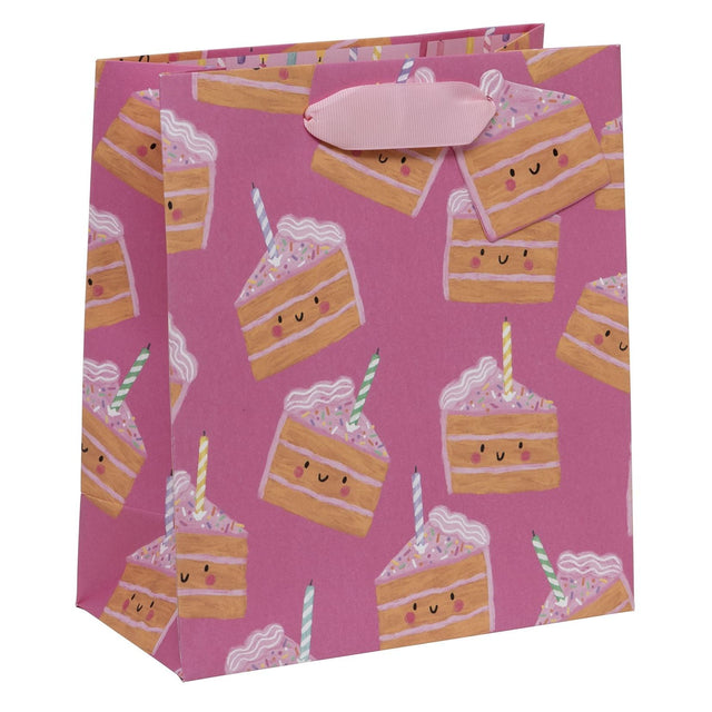 Medium Pink Cakey Gift Bag