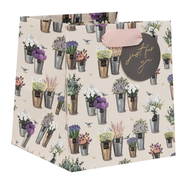 Medium Deep Flower Market Gift Bag