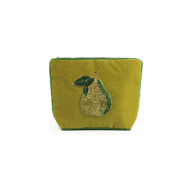 Green Pear Small Pouch
