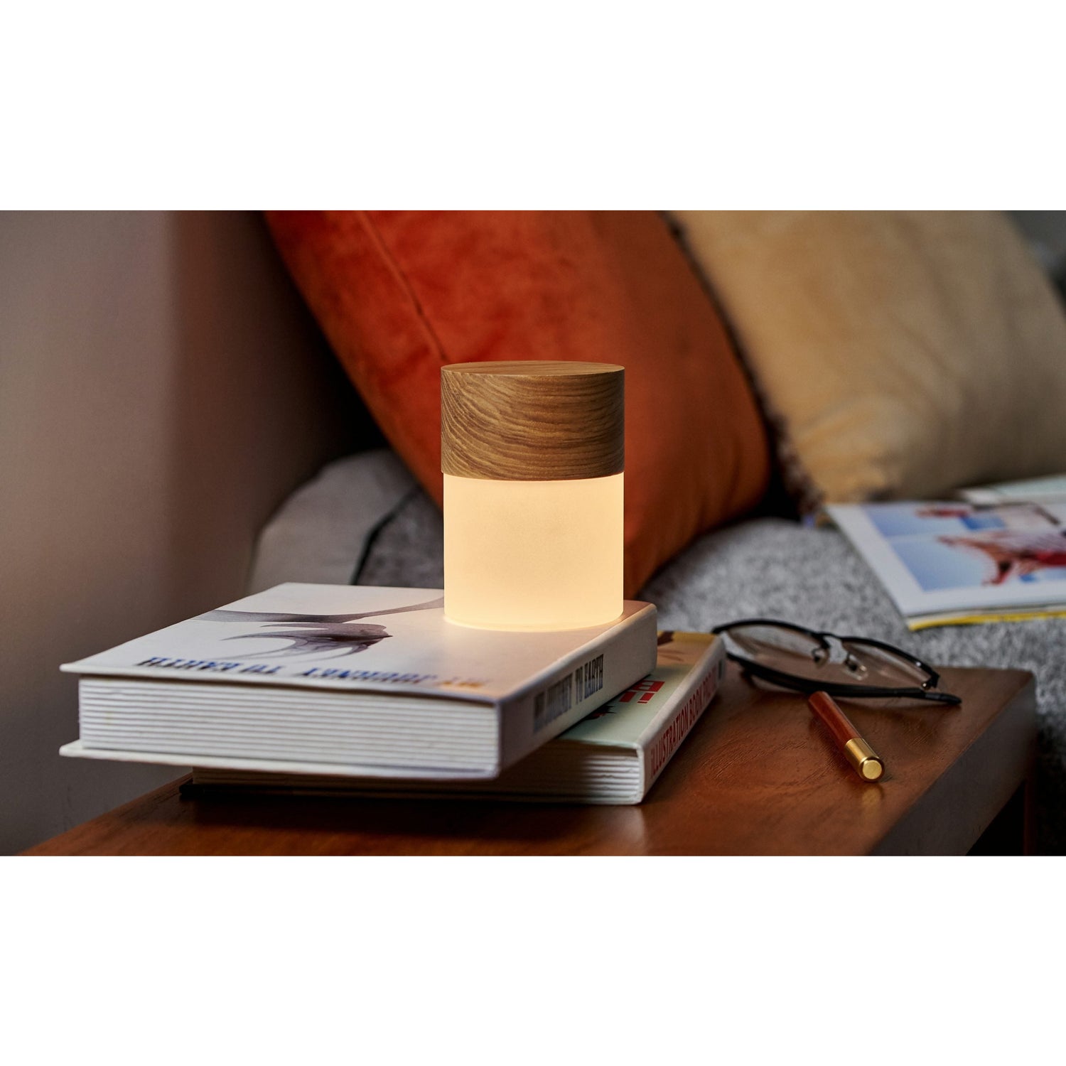 Large Lemelia Light: Walnut