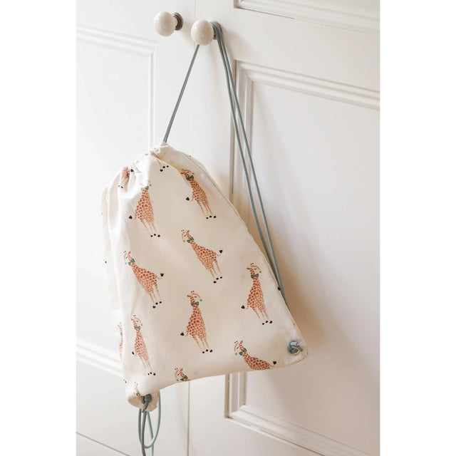 Giraffe Drawstring Bag