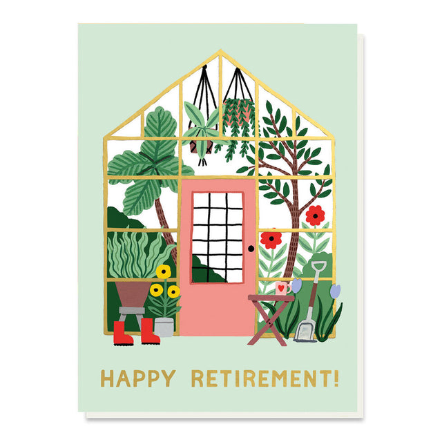 Retirement Greenhouse Card