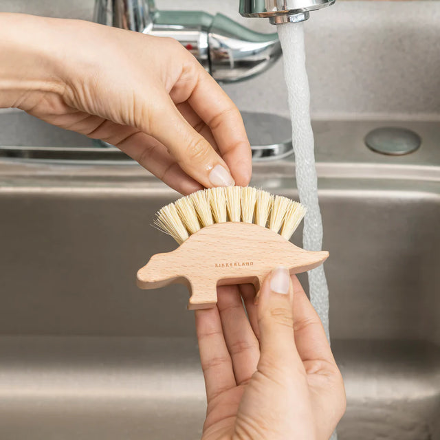 Dinosaur Wooden Nail Brush