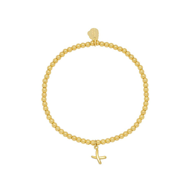 Kiss Gold Plated Bracelet