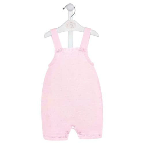 Pink Fine Knit Romper