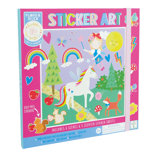 Sticker Art: Rainbow Fairy