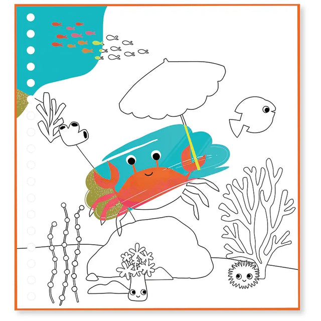 Magic Water Multi Play Book: Ocean