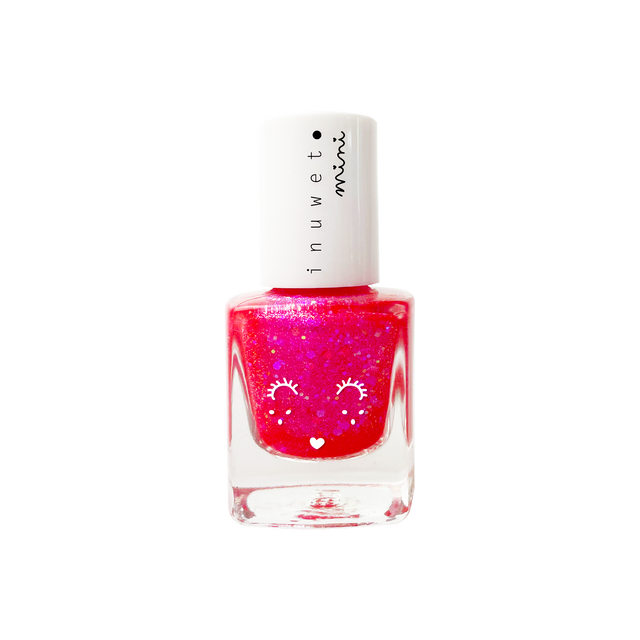 Strawberry Scented Glitter Nail Polish