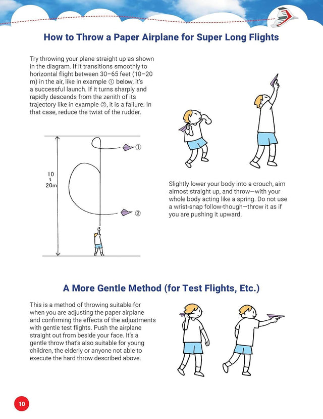 Ultra Long Flight Paper Airplanes