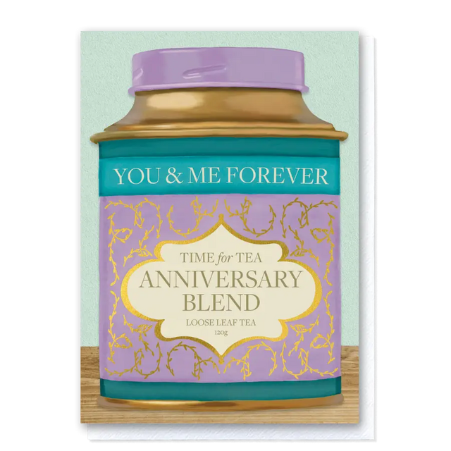 Time For Tea Anniversary Card