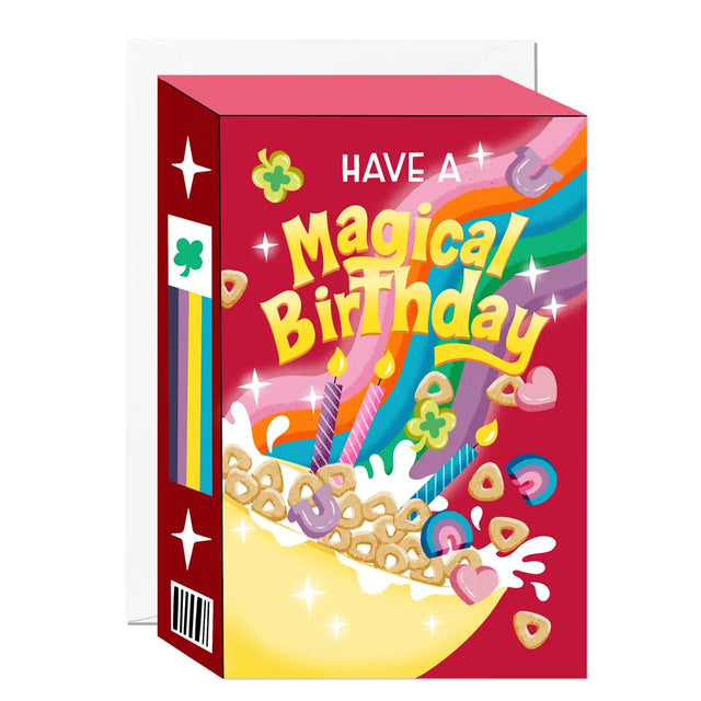 Magical Birthday Cereal Card