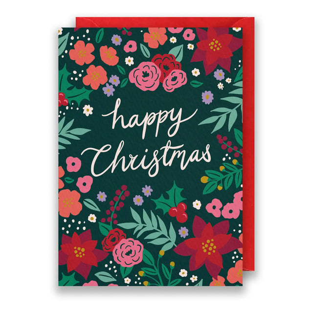 Winter Floral Card