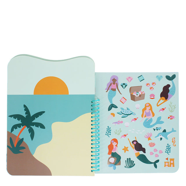 Mermaid Reusable Sticker Book