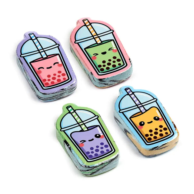 Bubble Tea Compressed Travel Towel