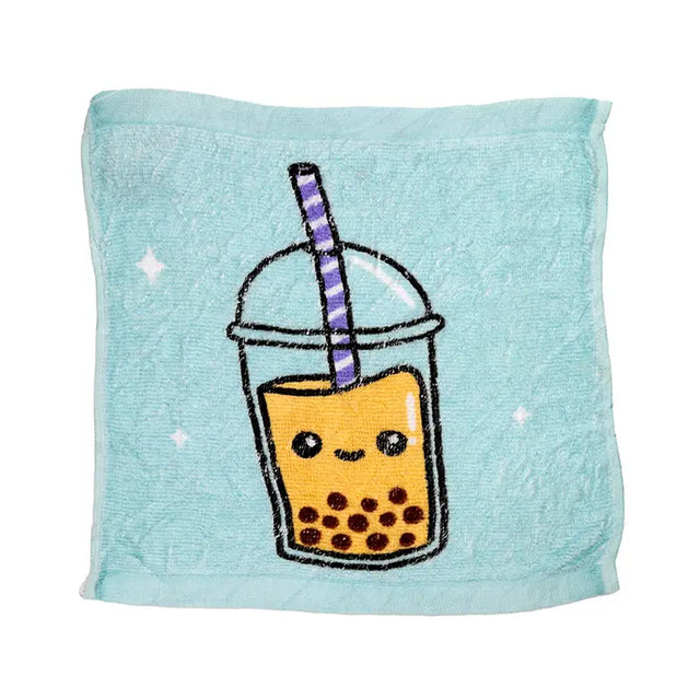 Bubble Tea Compressed Travel Towel