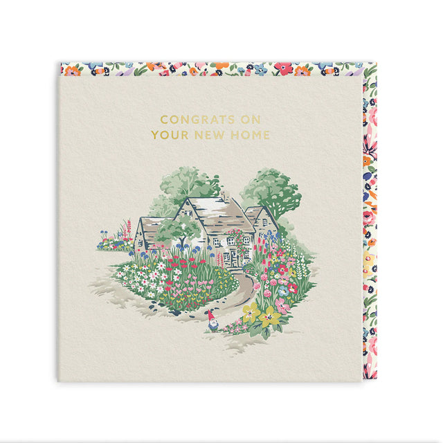 Mini Square New Home Garden Card