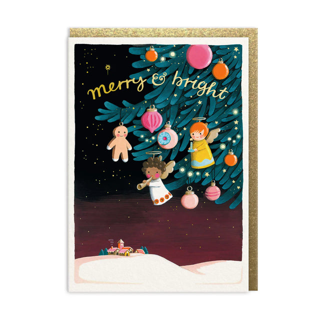 Angel Ornaments Card