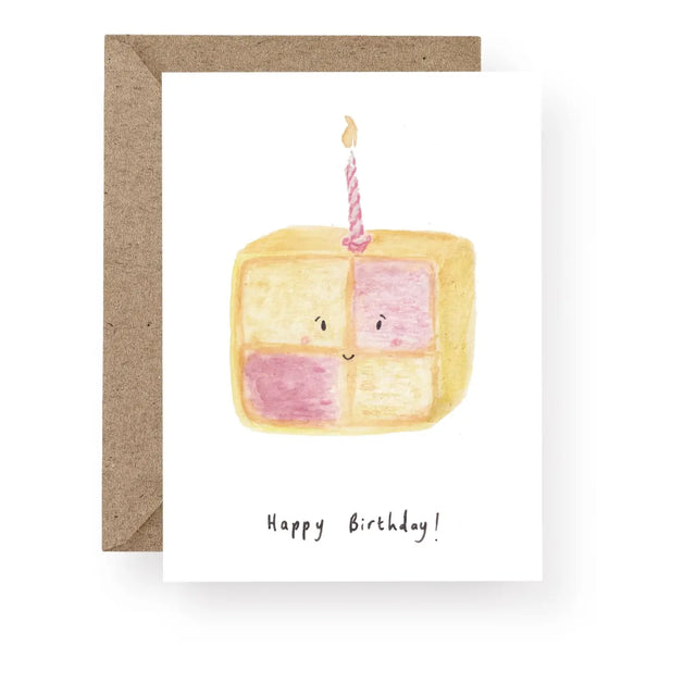 Birthday Battenberg Card