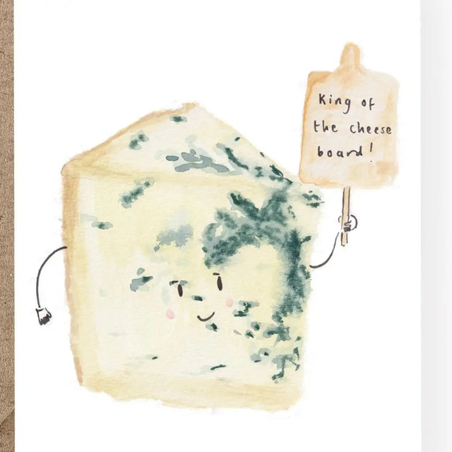 King Cheeseboard Card